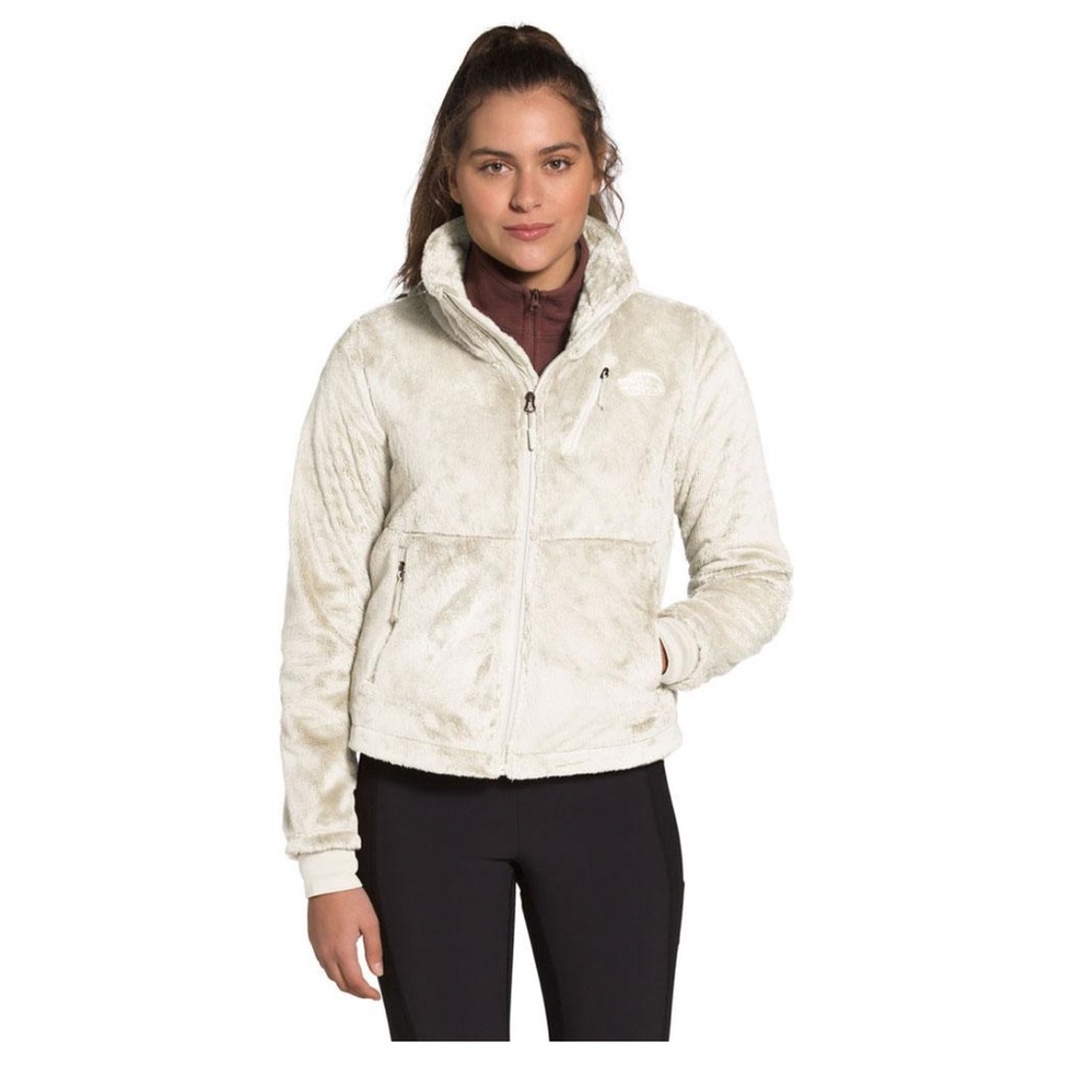 The North Face Women's Cream Zip Up Jacket Medium Warm, Cozy